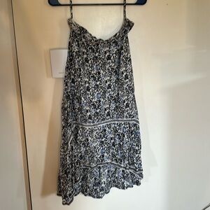 Beautiful blue pattern skirt